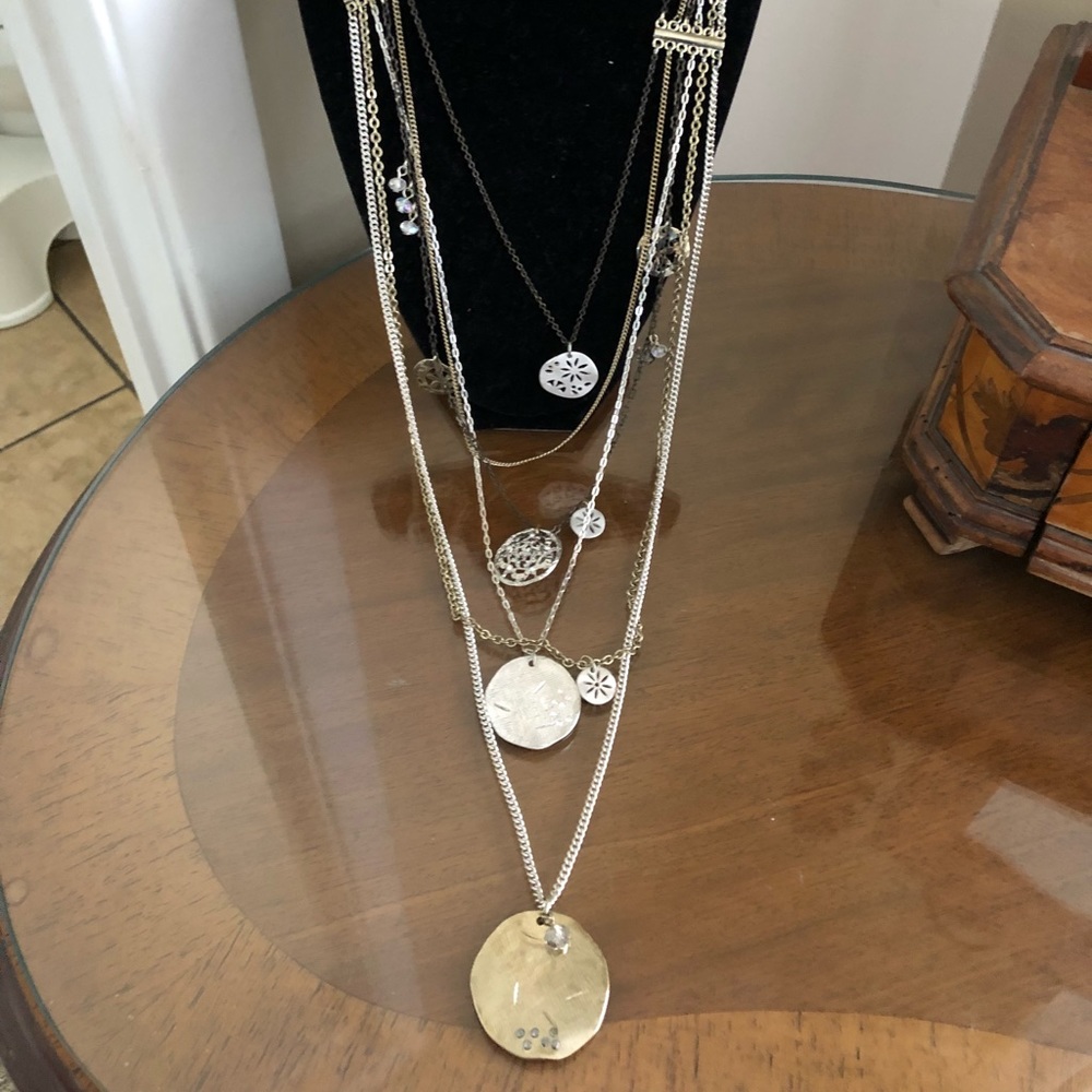 Long Layering Necklace.